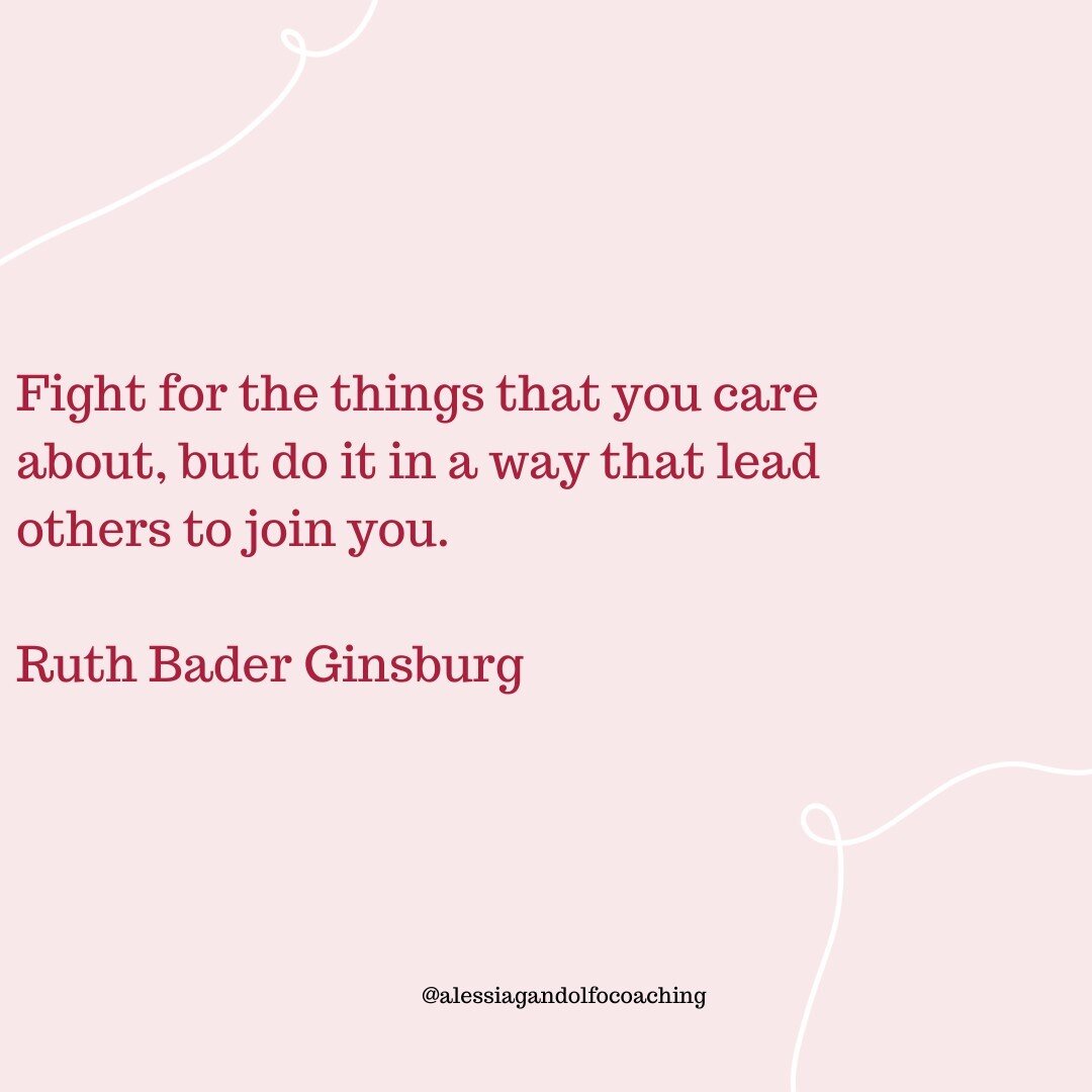 Words from a true leader, hopefully her passing away will inspire the revolution we need!