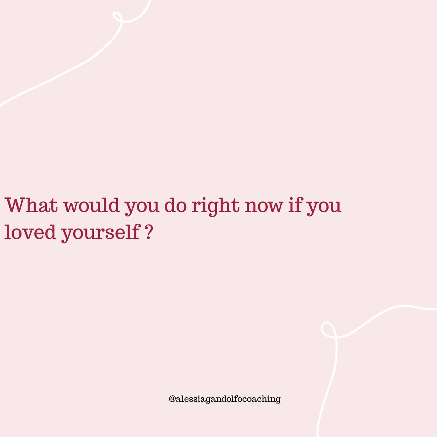 Would you stay in that relationship or would you let it go? 
Would you take the leap of faith and going fully in your business idea? 
Would you stay home and give yourself a bath and face mask? 
Would you go out and open up to people? 
Would you 